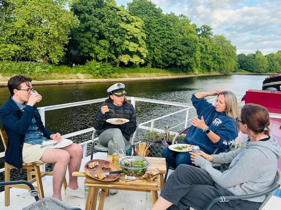 Unique Houseboat Experience I Central City Break York Exterior foto