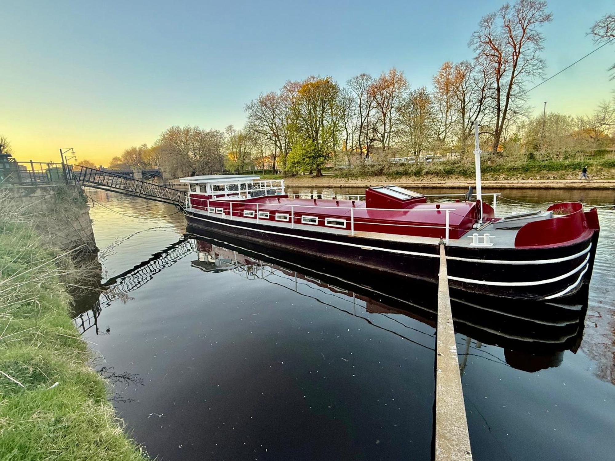 Unique Houseboat Experience I Central City Break York Exterior foto